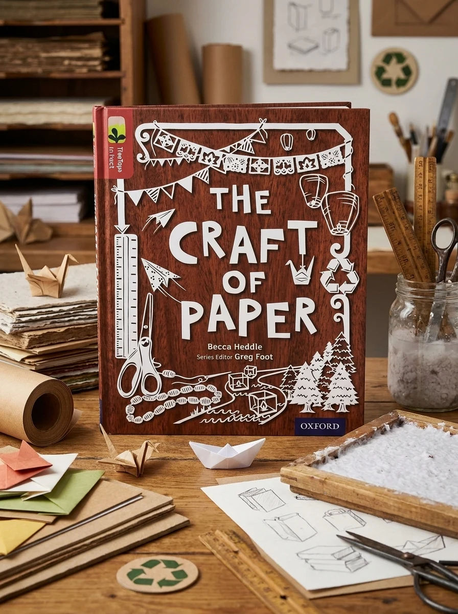 Oxford Reading Tree TreeTops inFact. Level 15: The Craft of Paper — Becca Heddle, обкладинка