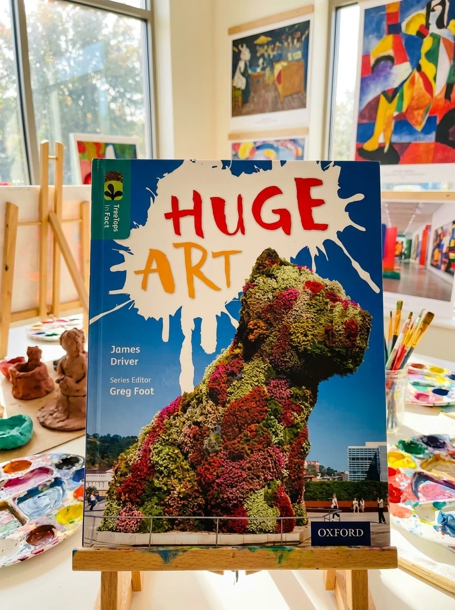Oxford Reading Tree TreeTops inFact. Level 16: Huge Art — Дитяча література