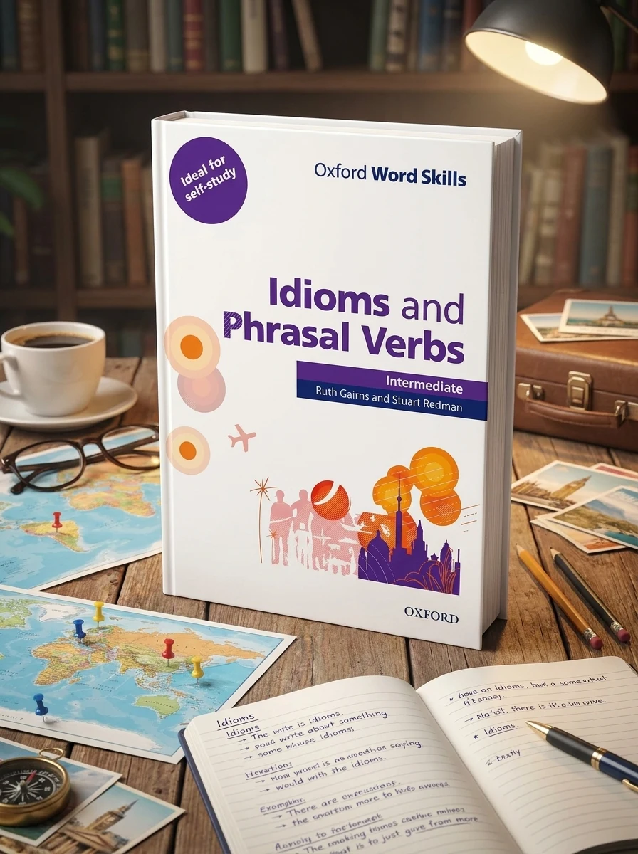 Oxford Word Skills Intermediate Idioms and Phrasal Verbs Student Book with Key — Рут Гейнс, обкладинка