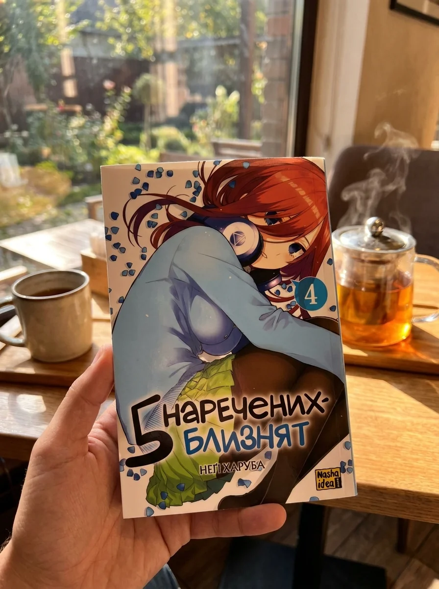 П'ять наречених близнят. Том 4 — Манґа