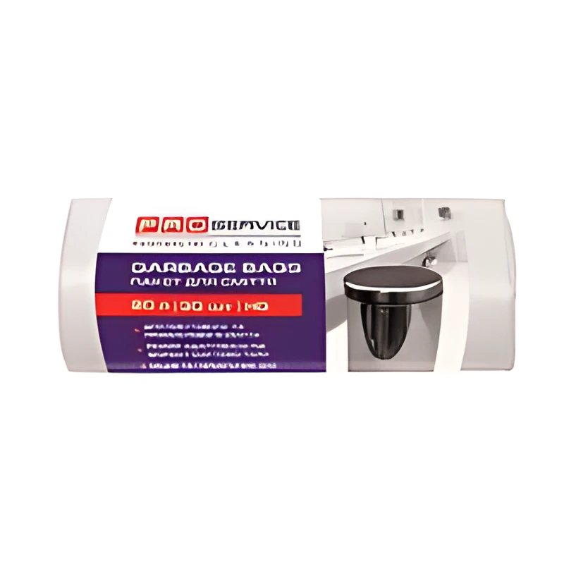 Пакет для смiття PRO білий ХД 20л 30шт