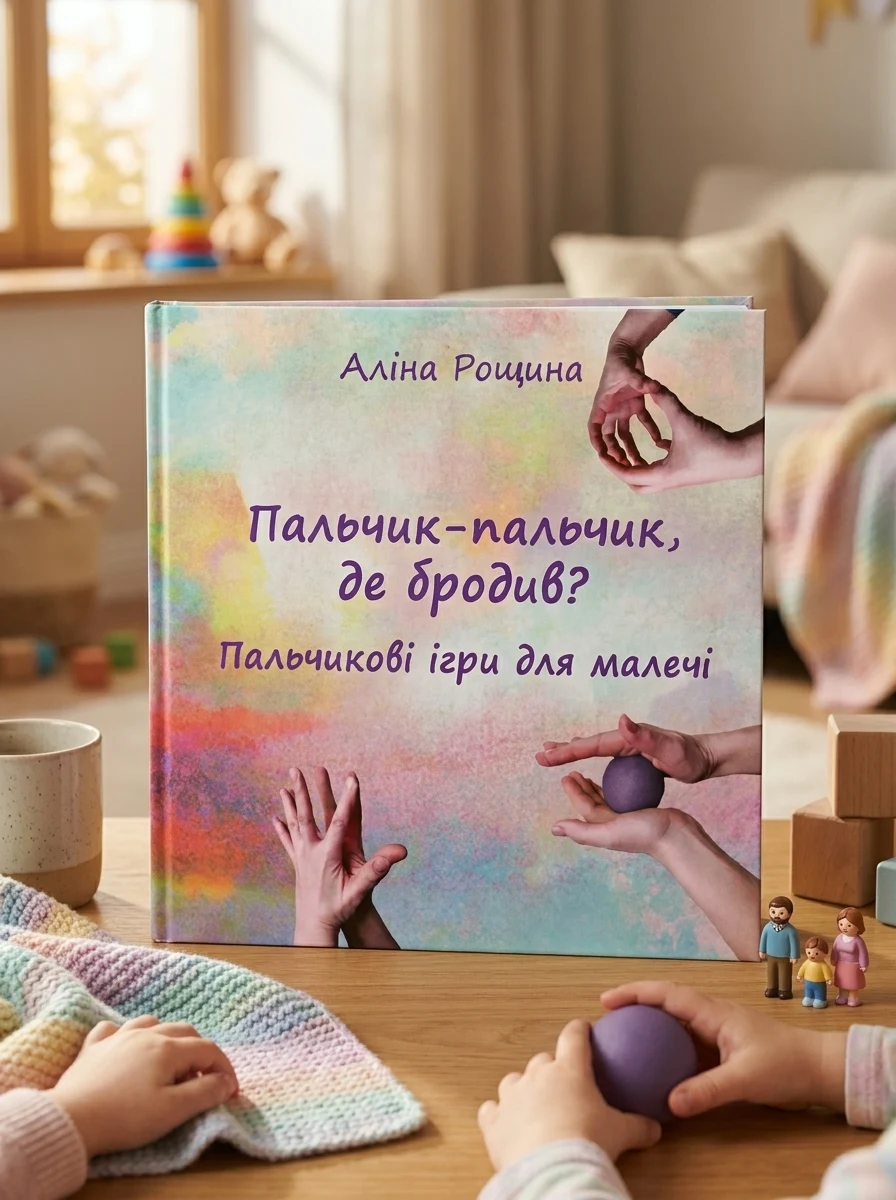Пальчик-пальчик, де бродив? Пальчикові ігри для малечі — Книги