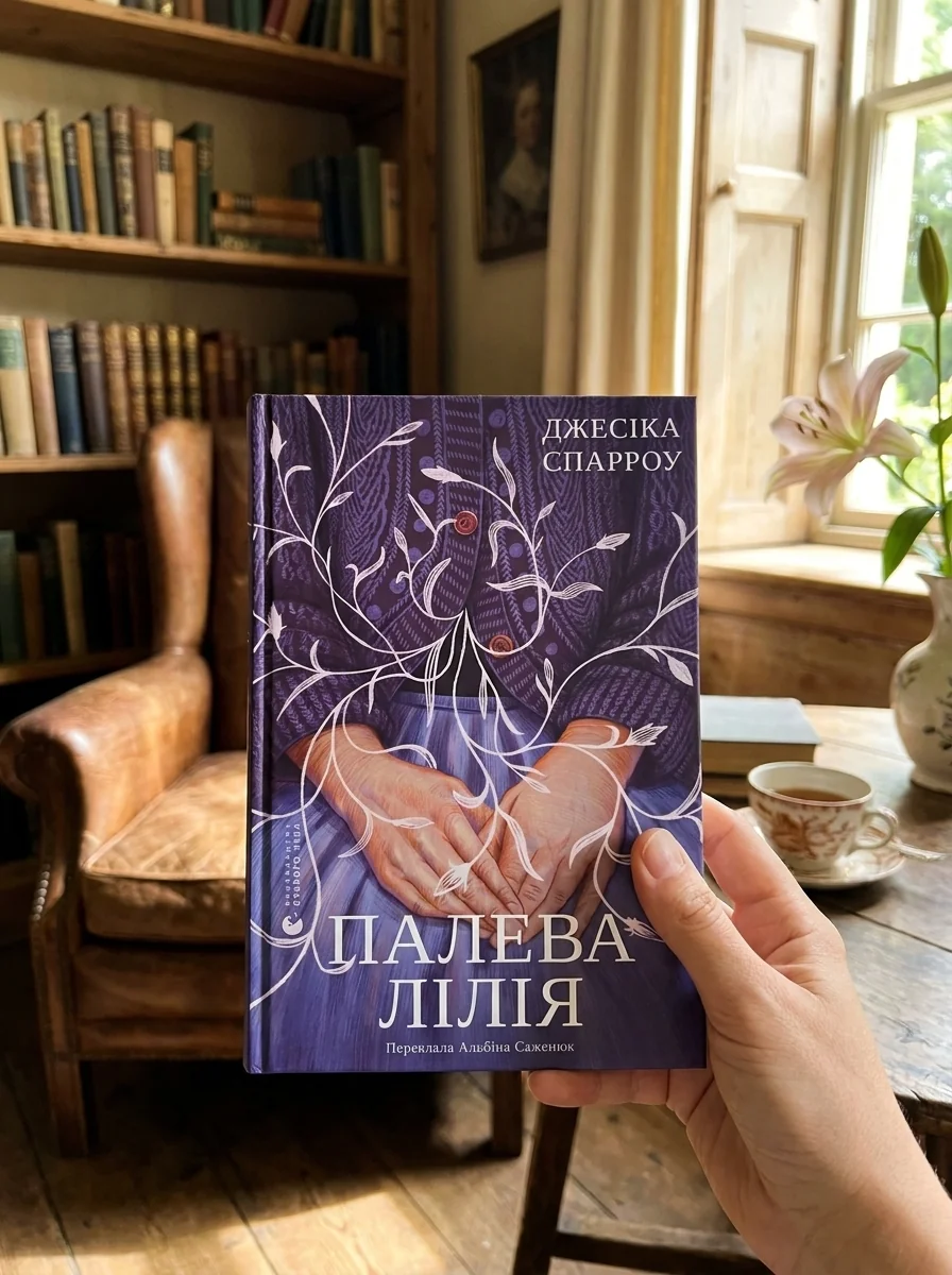 Палева лілія — Джесіка Спарроу, обкладинка