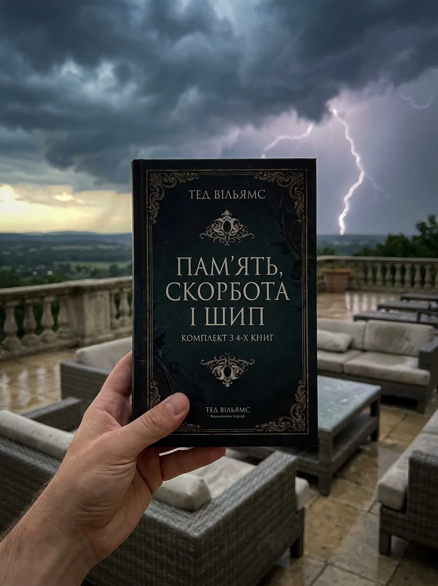 Пам’ять, Скорбота і Шип. Комплект з 4-х книг — Тед Вільямс, обкладинка