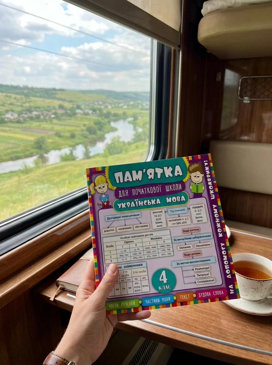 Пам'ятка для початкової школи. Українська мова. 4 клас — Підготовка до школи