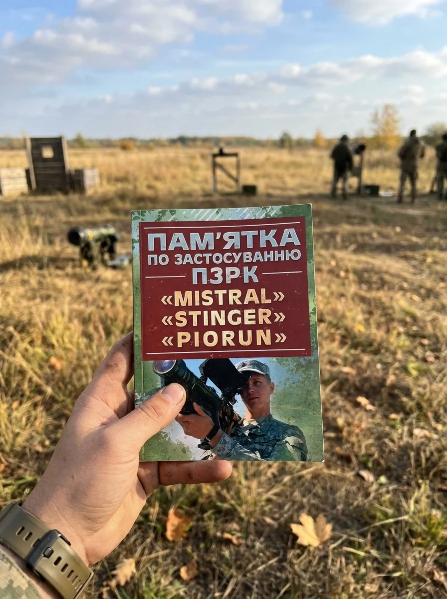 Пам’ятка по застосуванню ПЗРК «MISTRAL», «STINGER», «PIORUN» — Історія та публіцистика