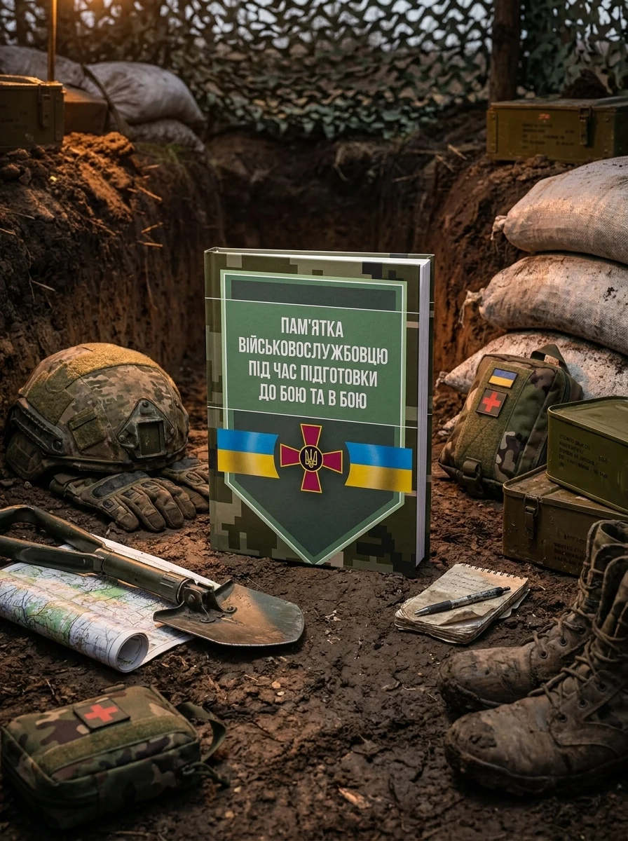Пам’ятка військовослужбовцю під час підготовки до бою та в бою, — Історія та публіцистика