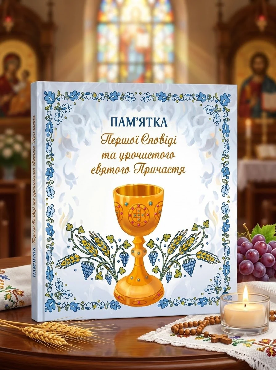 Пам’ятка Першої Сповіді й урочистого святого Причастя. Для хлопчика — Лідія Чир, обкладинка