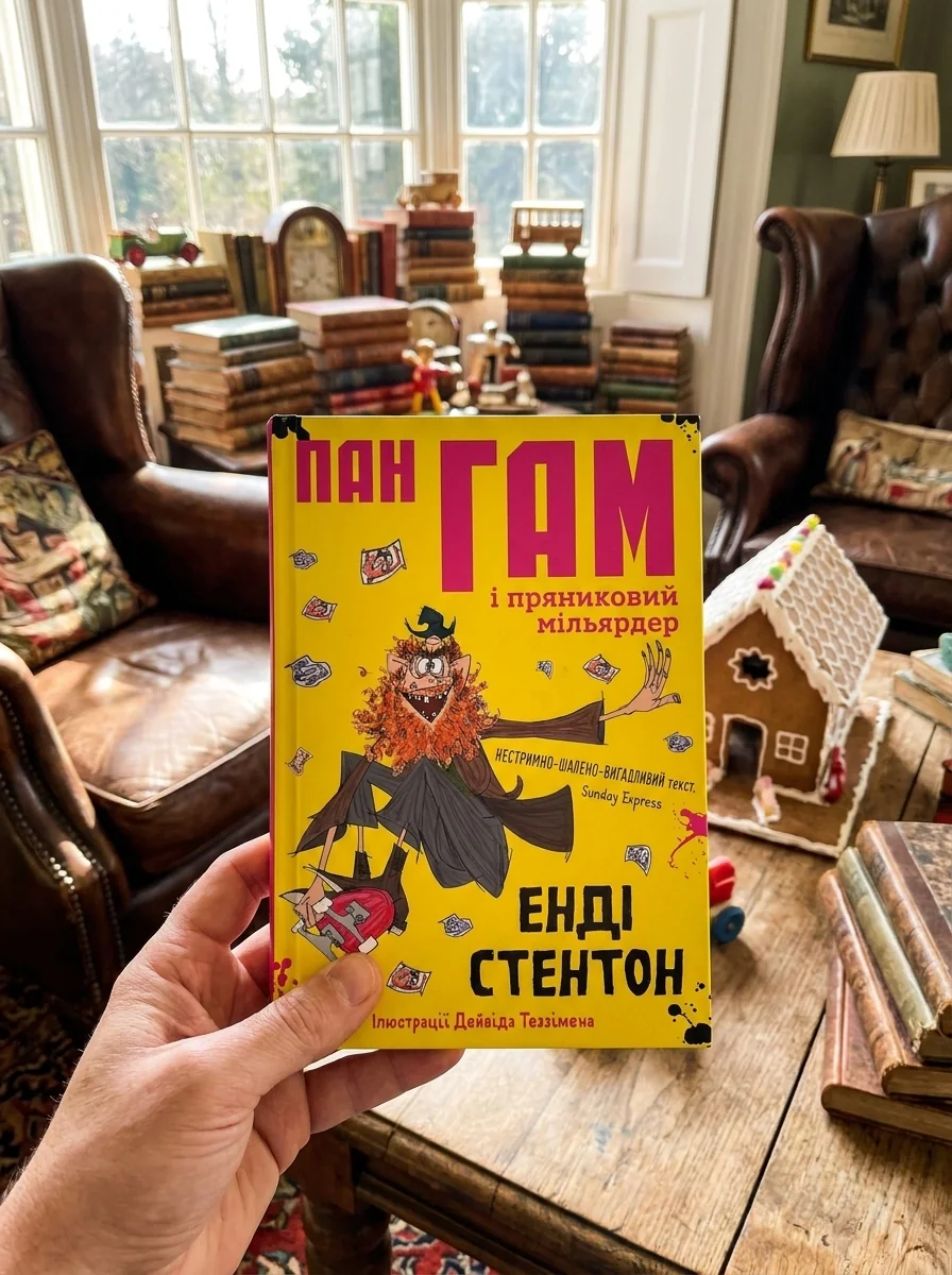 Пан Гам і пряниковий мільярдер — Дитяча фантастика