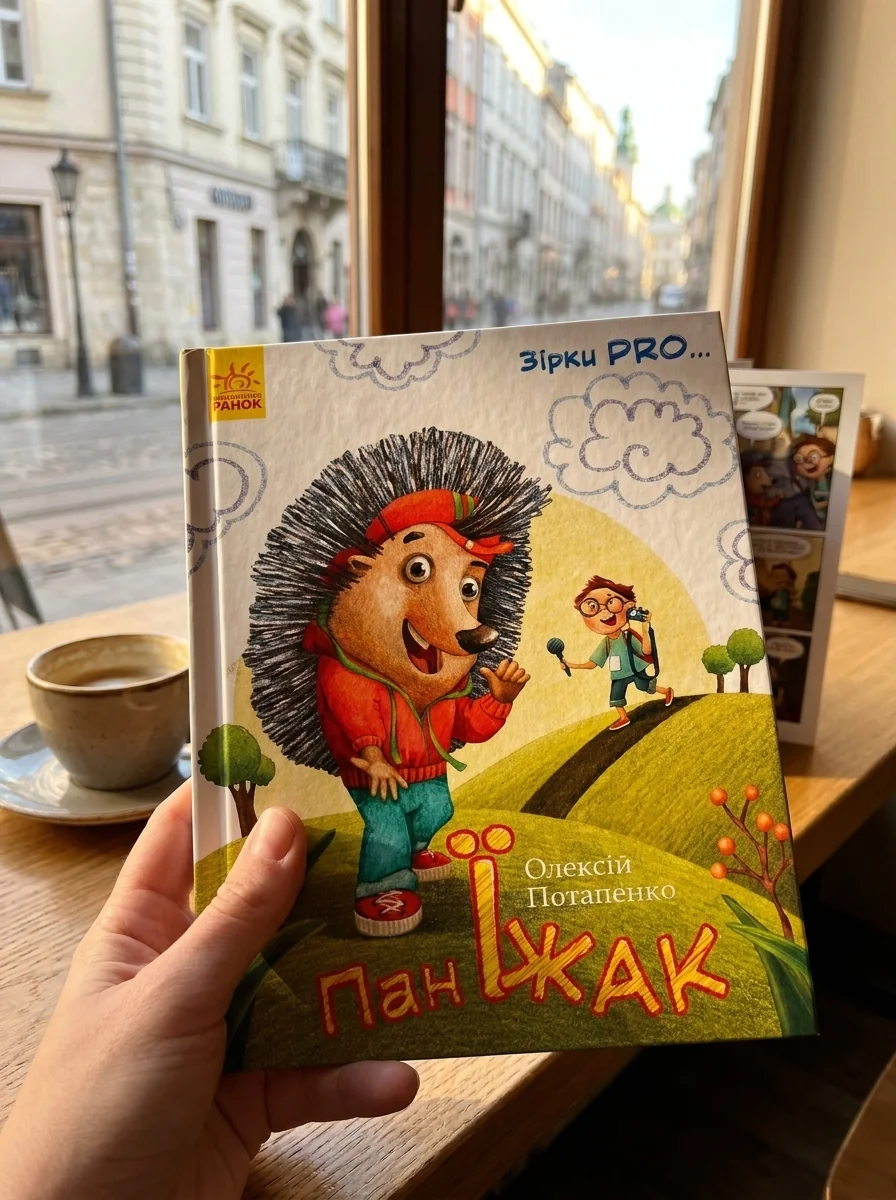 Пан Їжак. Зірки Pro — Комікси та манґи
