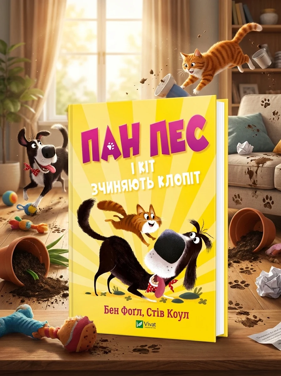 Пан Пес і кіт зчиняють клопіт