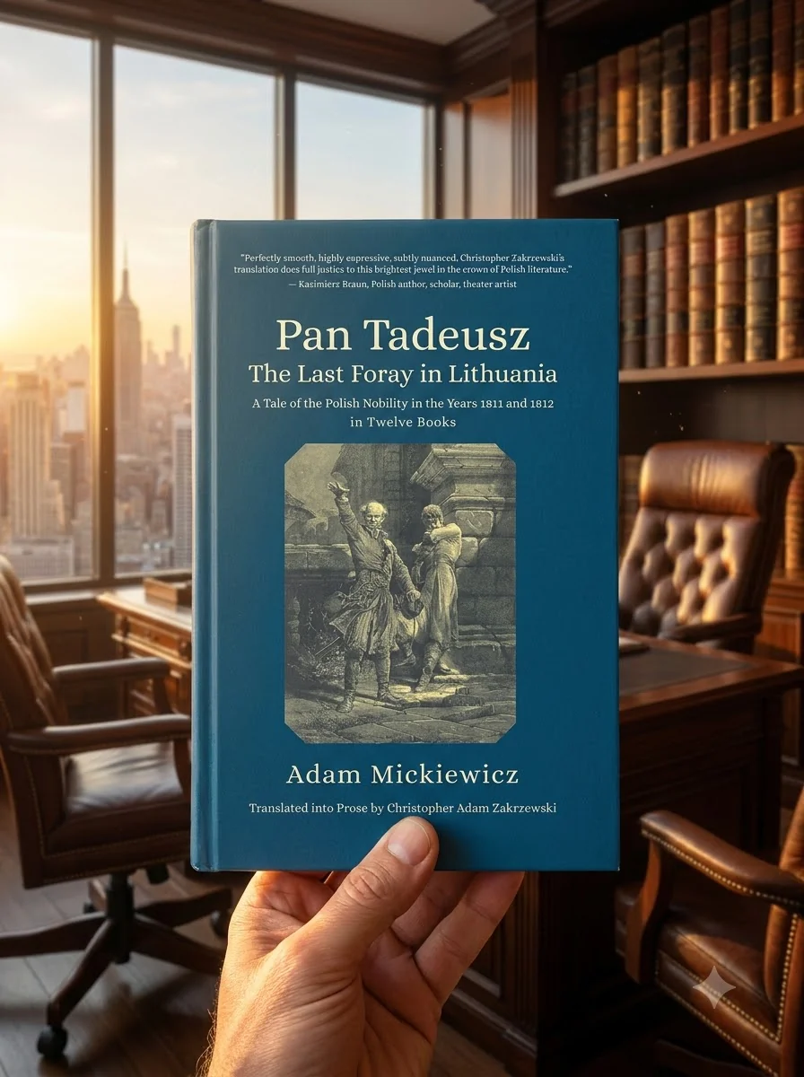 Pan Tadeusz, or the Last Foray in Lithuania — Adam Mickiewicz, обкладинка