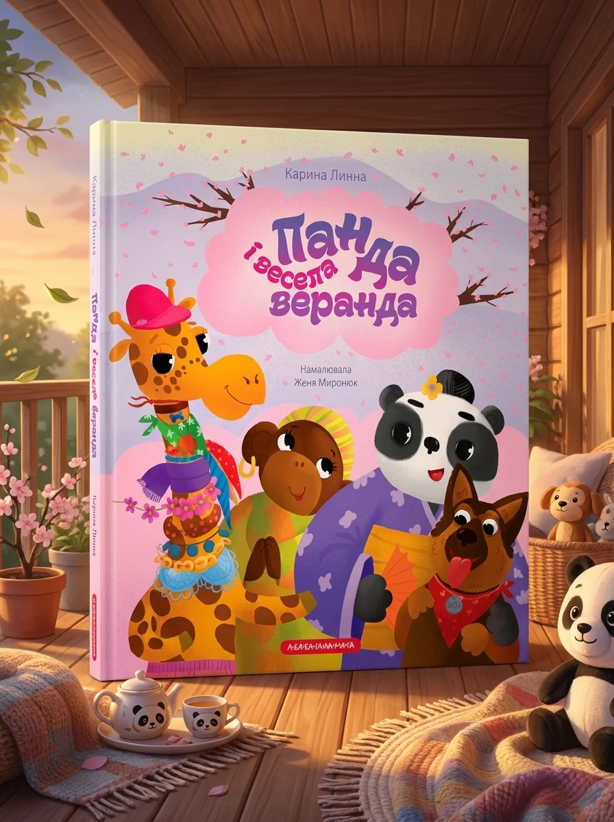 Панда і весела веранда — Дитяча література