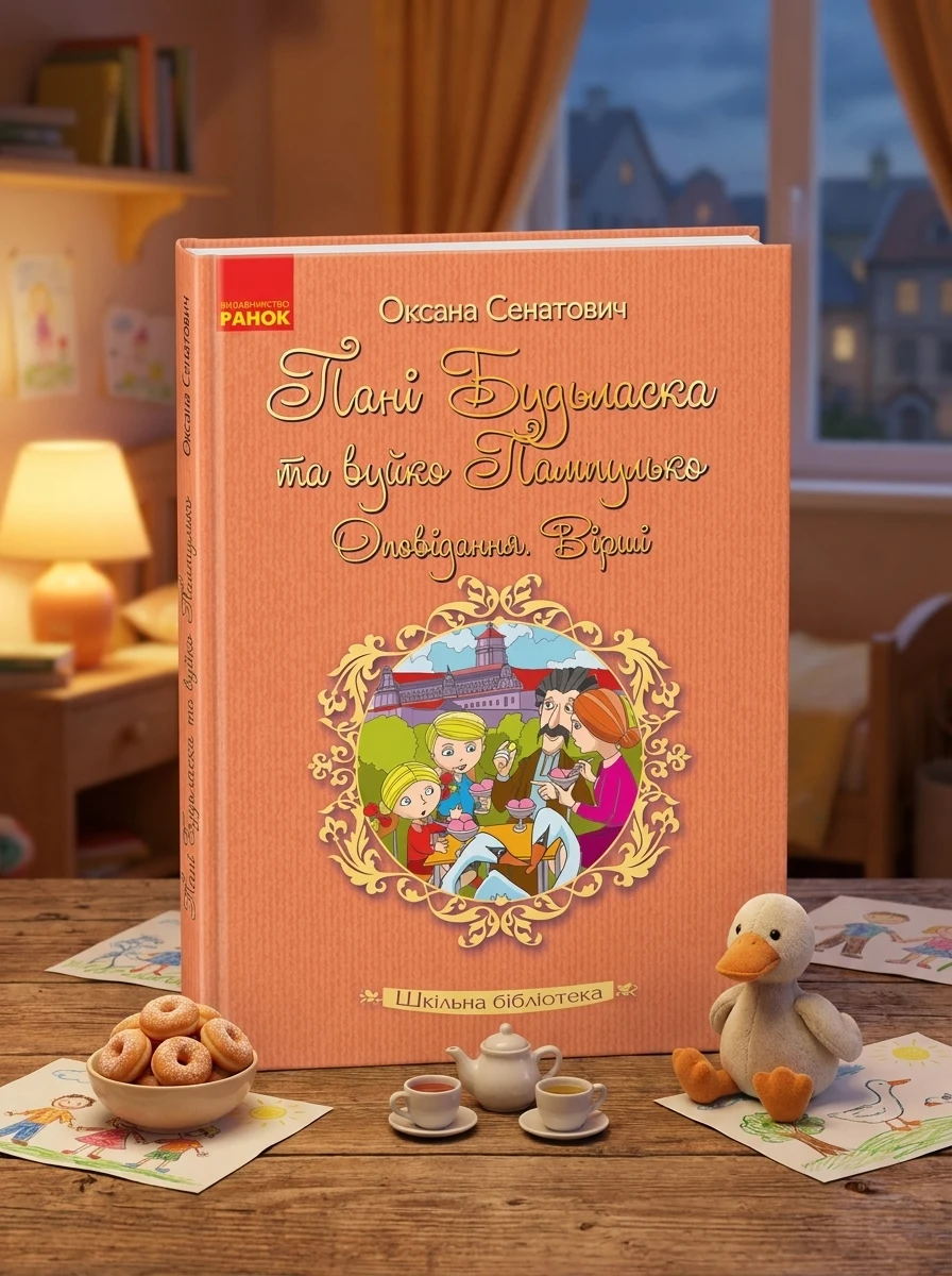 Пані Будьласка та вуйко Пампулько. Оповідання. Вірші — Дитяча література
