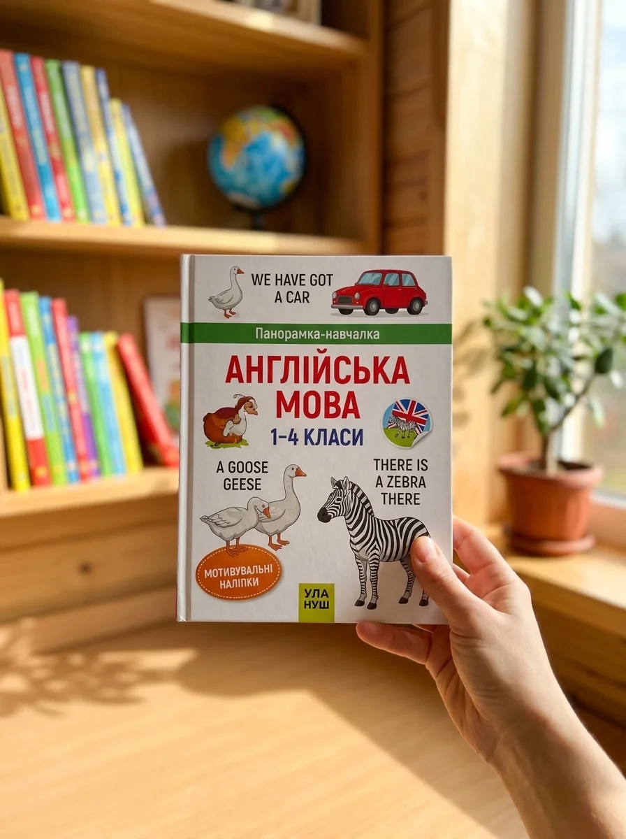 Панорамка-навчалка. Англійська мова. 1-4 класи — Вивчення мов
