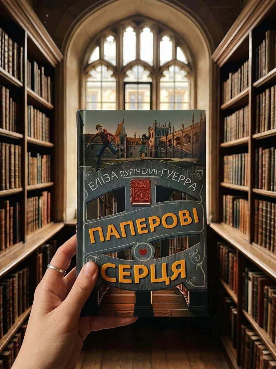 Паперові серця — Еліза Пурічеллі-Гуерра, обкладинка