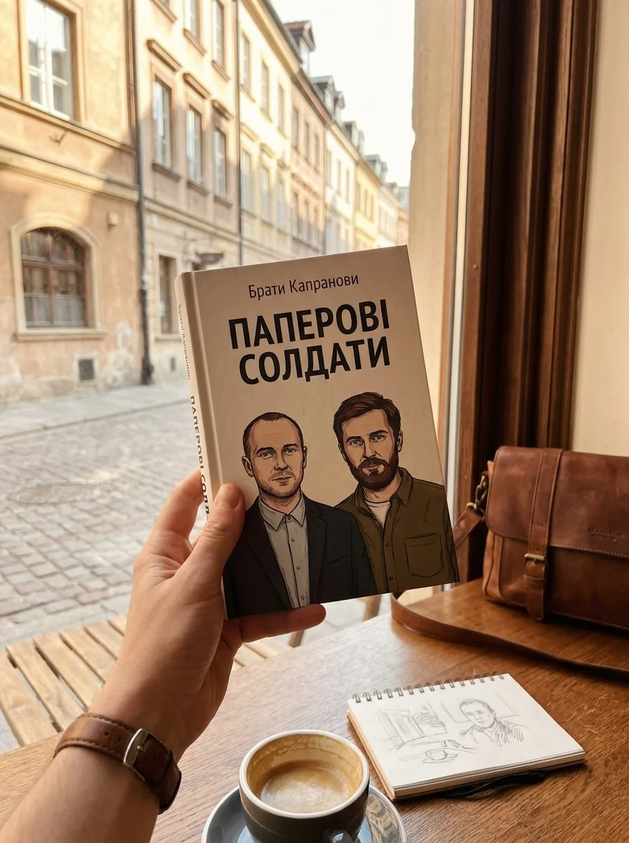 Паперові солдати — Брати Капранови, обкладинка