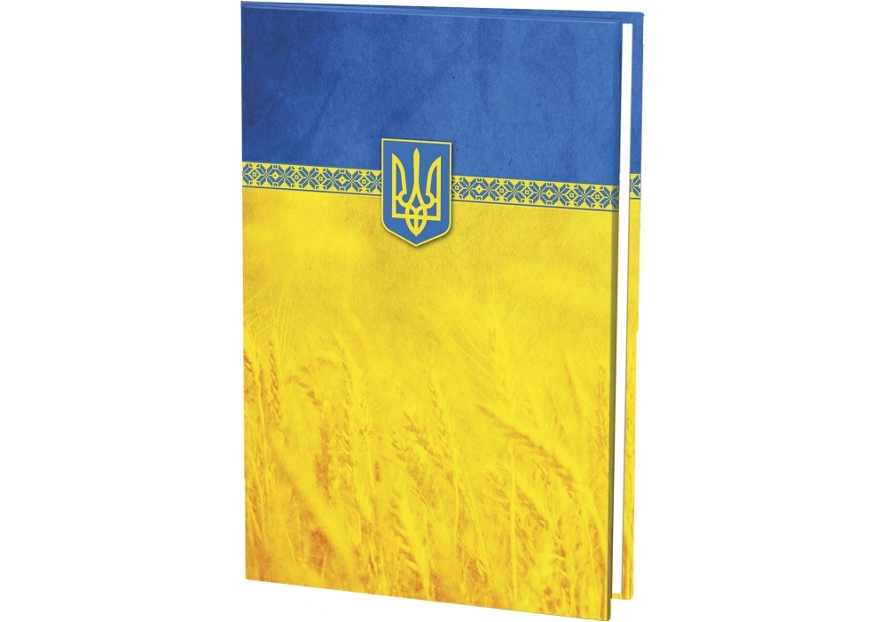 Папка до підпису повнокольорова жовто-блакитна