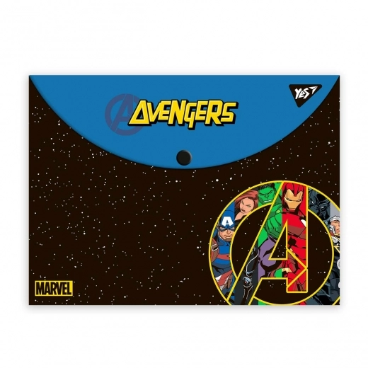 Папка-конверт YES на кнопці А4 Marvel Avengers — фото 2
