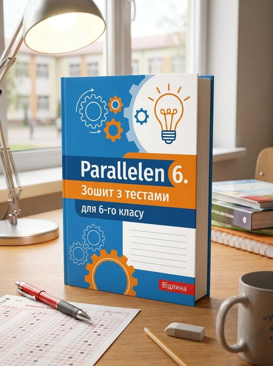 Parallelen 6. Зошит з тестами для 6-го класу — Надія Басай, обкладинка