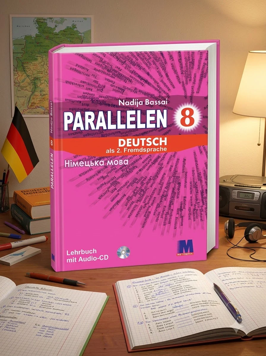 Parallelen 8. Німецька мова. Підручник. 8 клас (+ аудіо онлайн) — фото 2