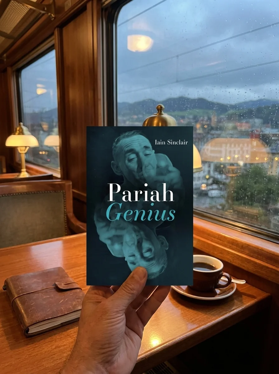 Pariah Genius — Iain Sinclair, обкладинка
