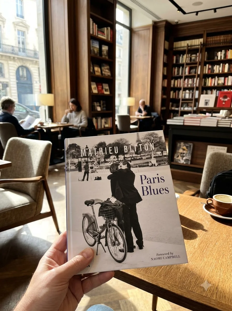 Paris Blues — Матьє Біттон, обкладинка