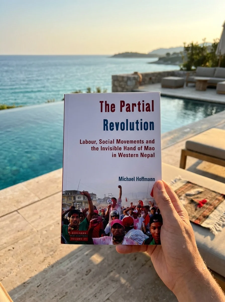 Partial Revolution — Michael Hoffmann, обкладинка
