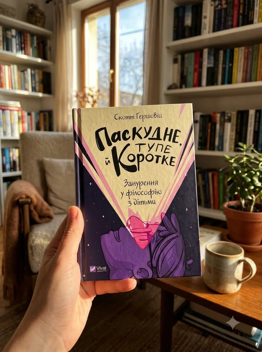 Паскудне, тупе й коротке. Занурення у філософію з дітьми | купити книгу онлайн
