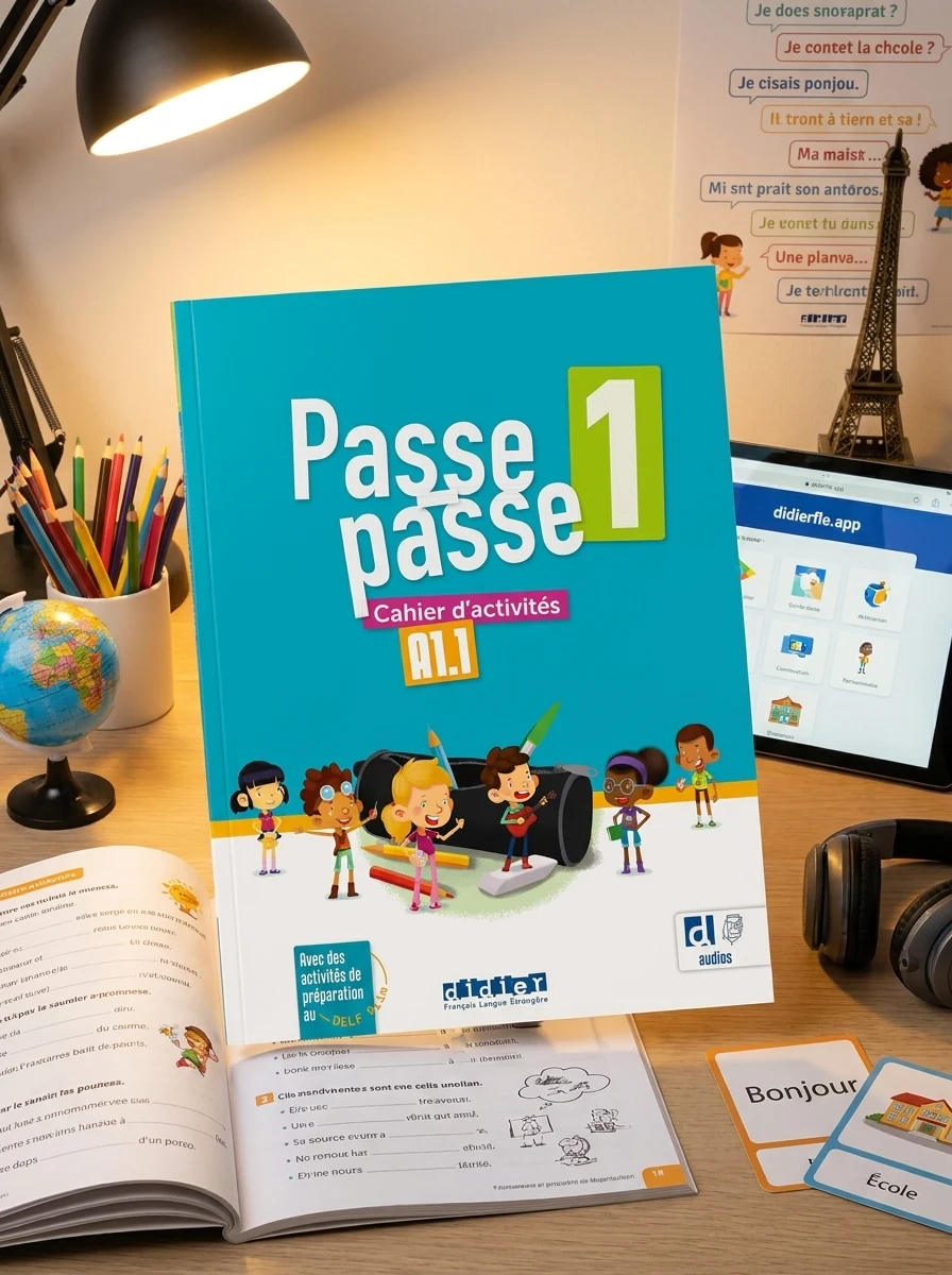 Passe-passe 1 A1.1 Cahier d'activités + didierfle.app — Вивчення мов