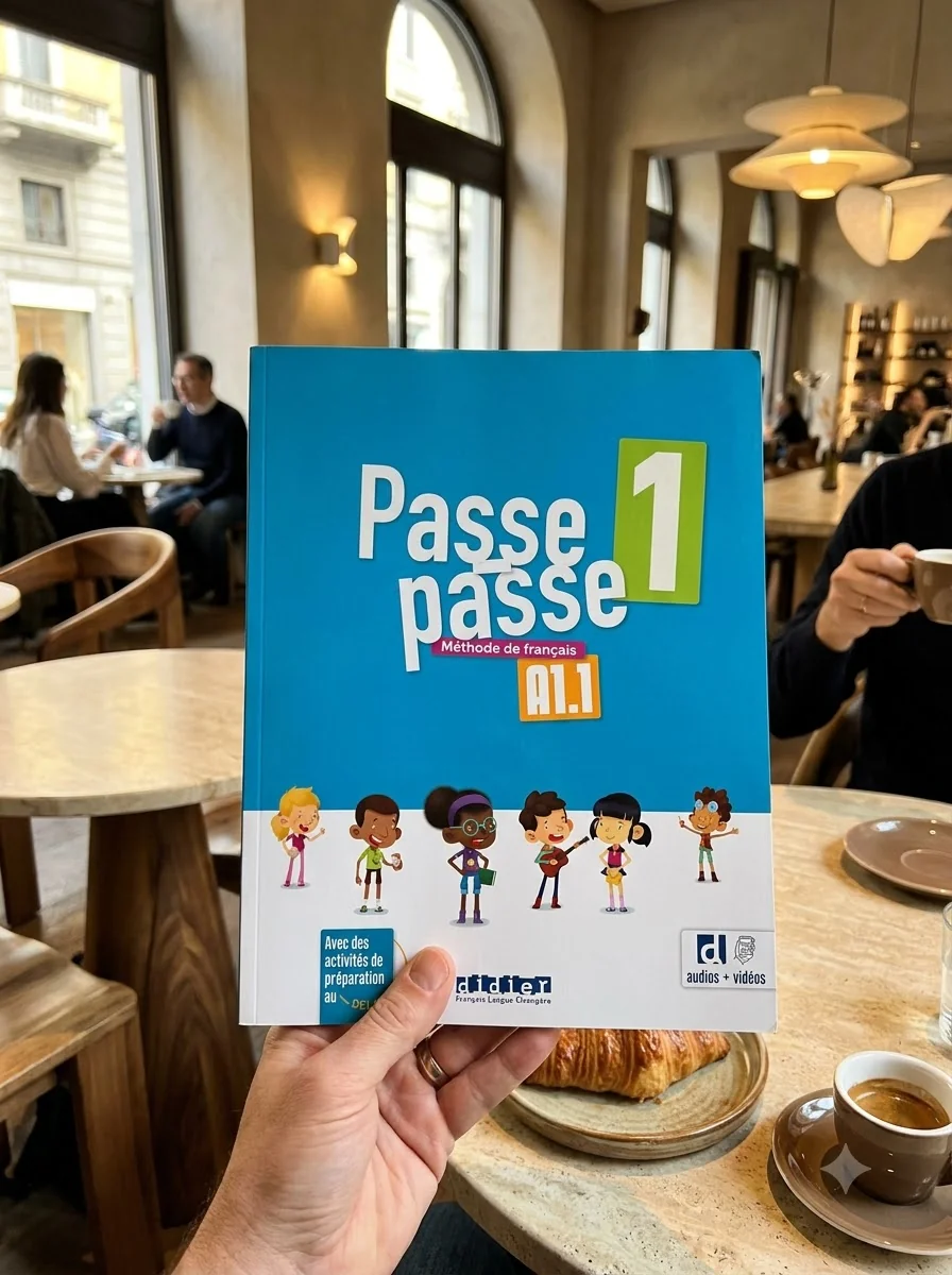 Passe-passe 1 A1.1 Livre de l'eleve — Кетрін Адам, обкладинка