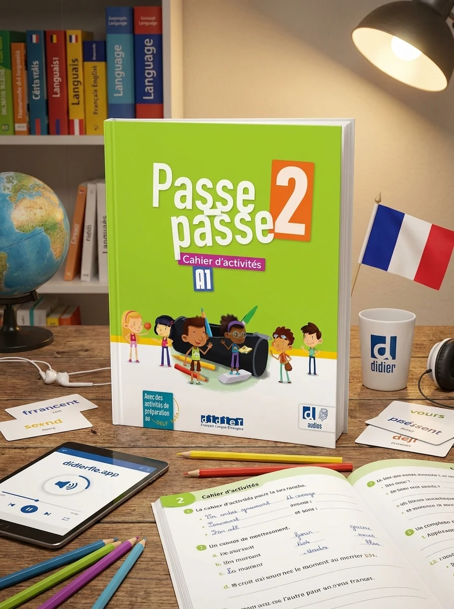 Passe-passe 2 A1 Cahier d'activités + didierfle.app — Вивчення мов