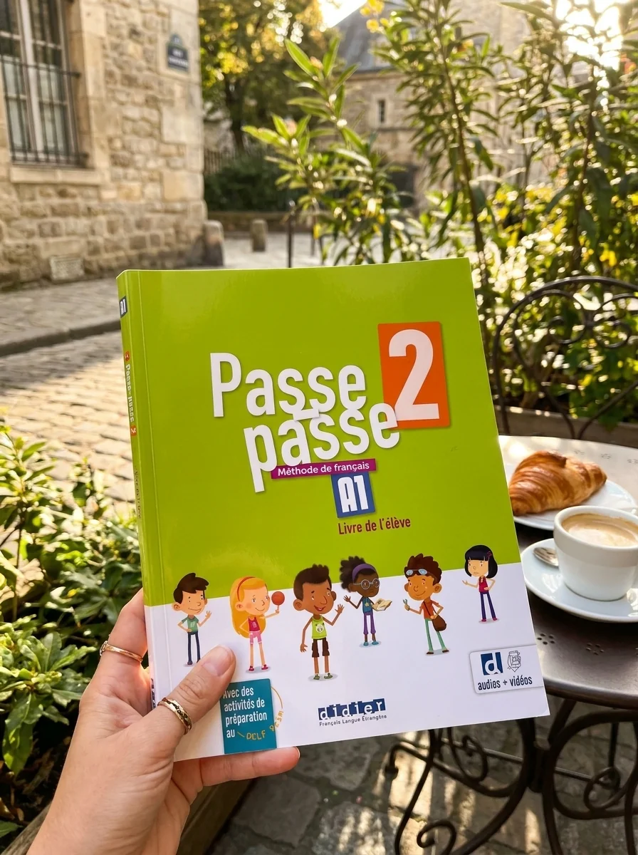 Passe-passe 2 A1 Livre de l'eleve — Маріон Мейнадьє, обкладинка