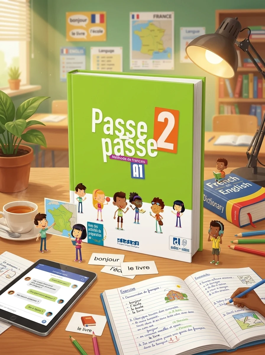 Passe-passe 2 A1 Livre de l'eleve — Вивчення мов