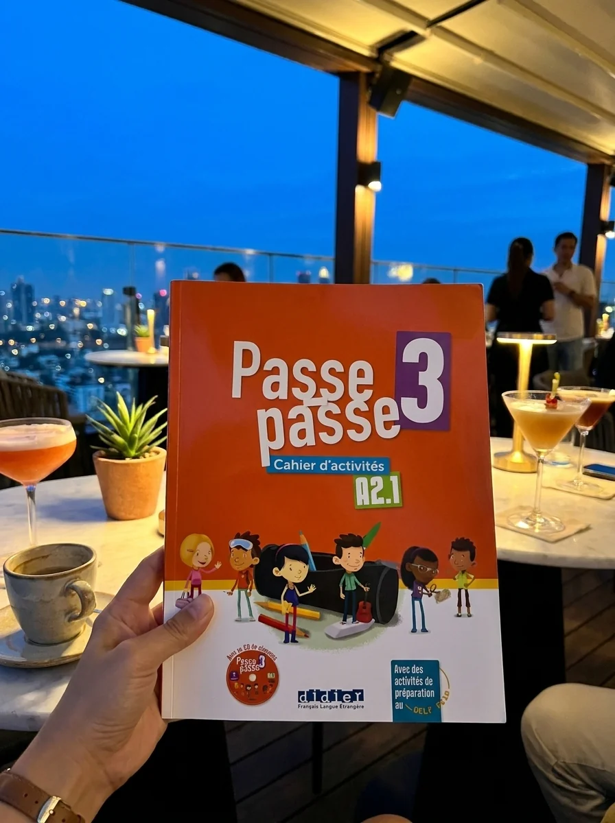 Passe-passe 3 A2.1 Cahier d'activités + CD mp3, обкладинка