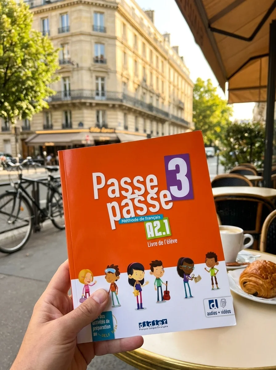 Passe-passe 3 A2.1 Livre de l'eleve, обкладинка