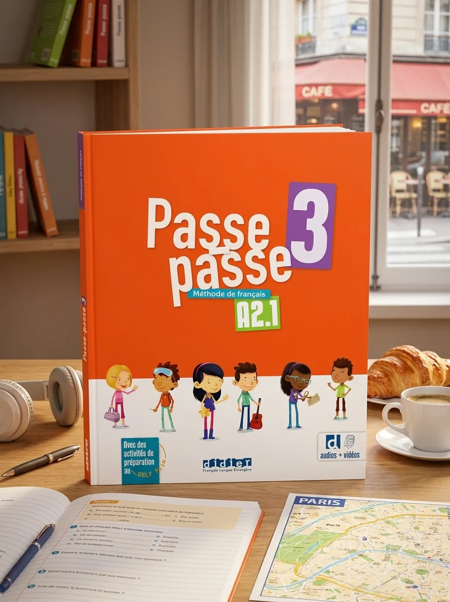 Passe-passe 3 A2.1 Livre de l'eleve — Вивчення мов