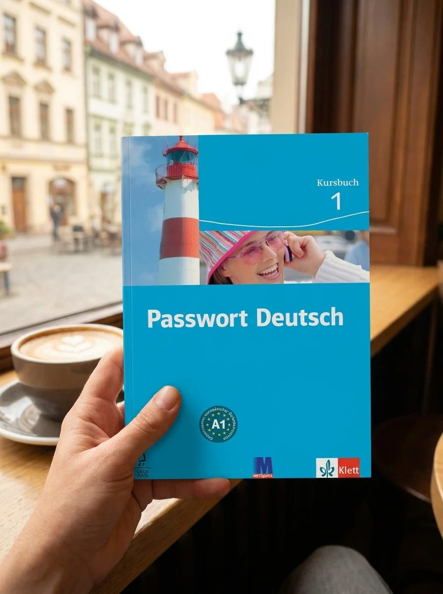 Passwort Deutsch 1. Підручник — Ульріке Альбрехт, обкладинка