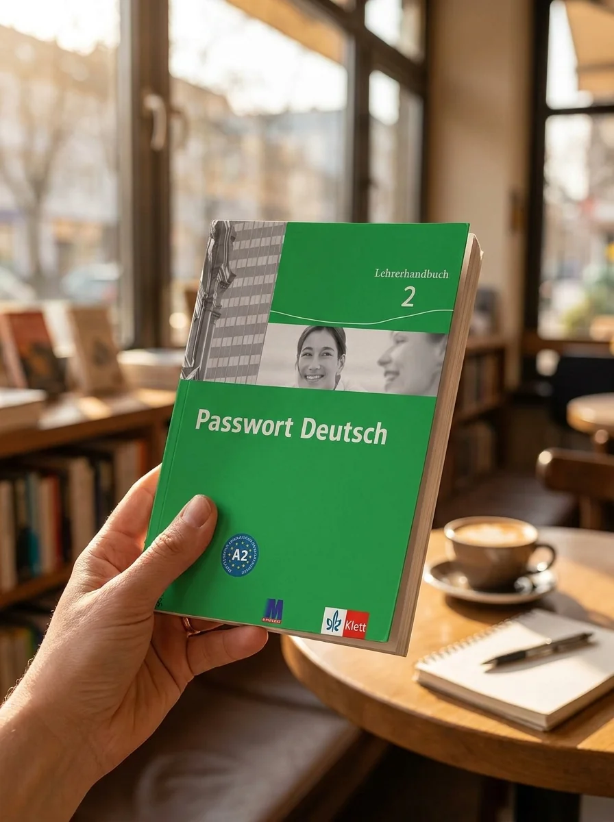 PASSWORT DEUTSCH 2. Книга для вчителя — Аннелізе Гахраман-Бек, обкладинка