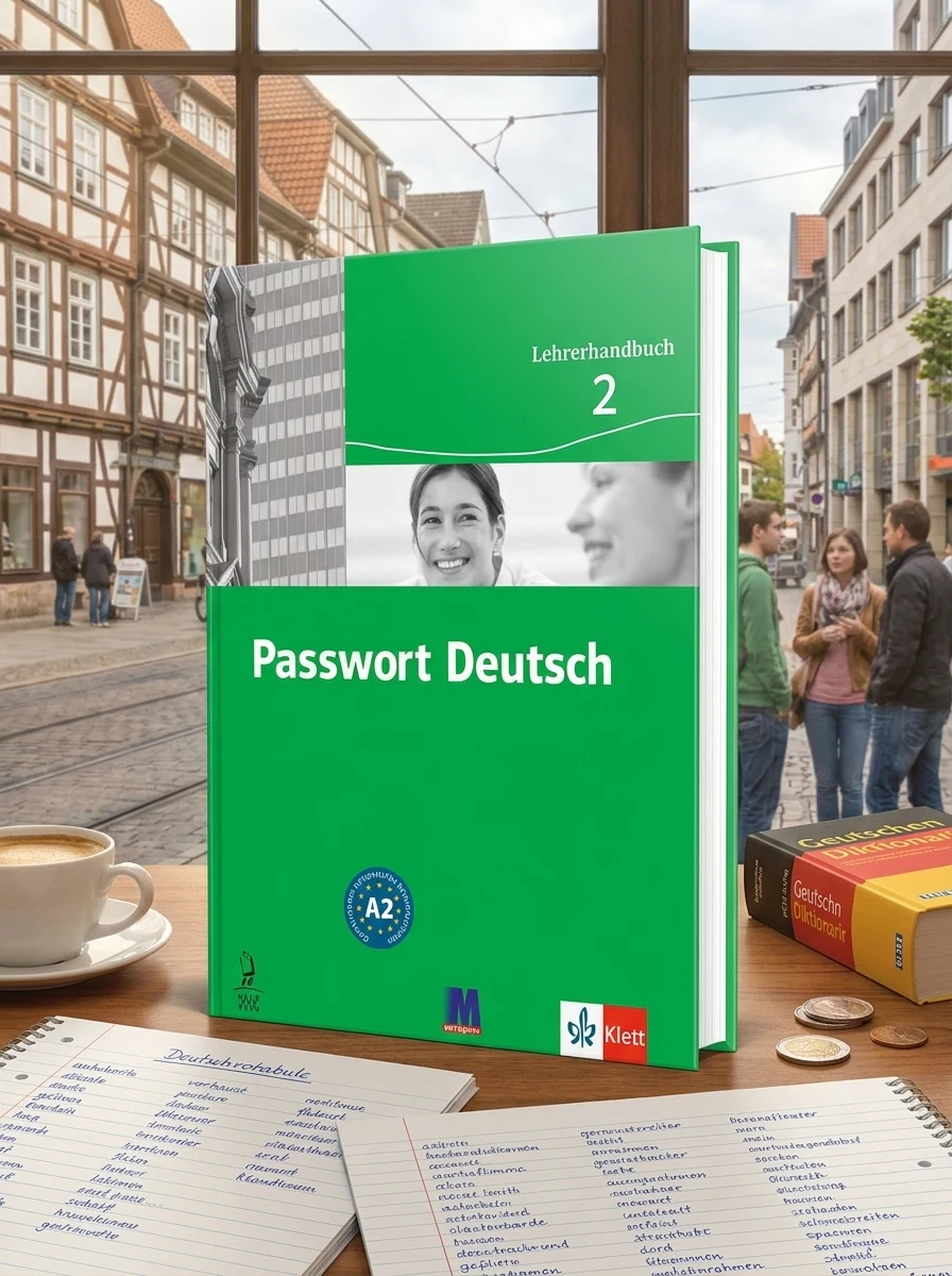PASSWORT DEUTSCH 2. Книга для вчителя — Аннелізе Гахраман-Бек, фото 2