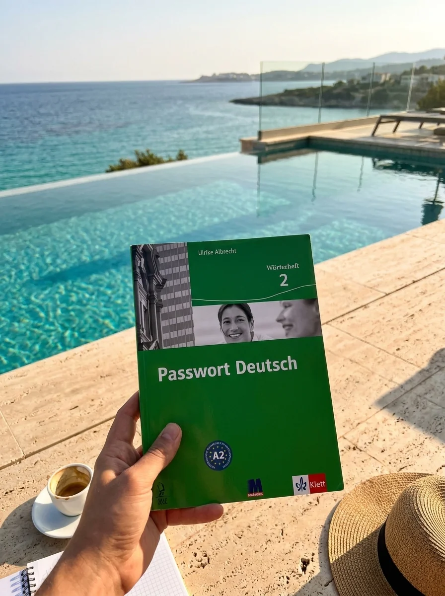 Passwort Deutsch 2. Зошит-словник — Ульріке Альбрехт, обкладинка