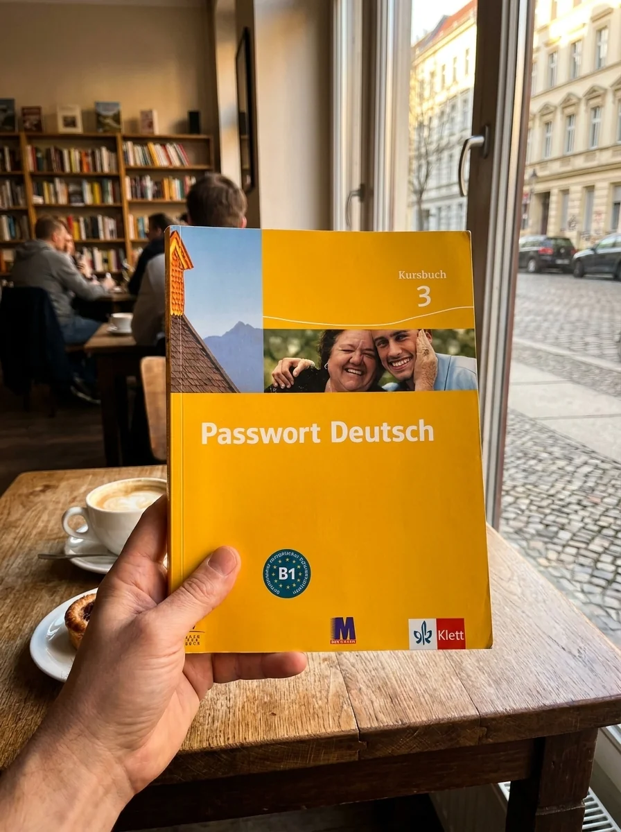 Passwort Deutsch 3. Курс для вивчення німецької мови. Навчальний посібник — Klett, обкладинка