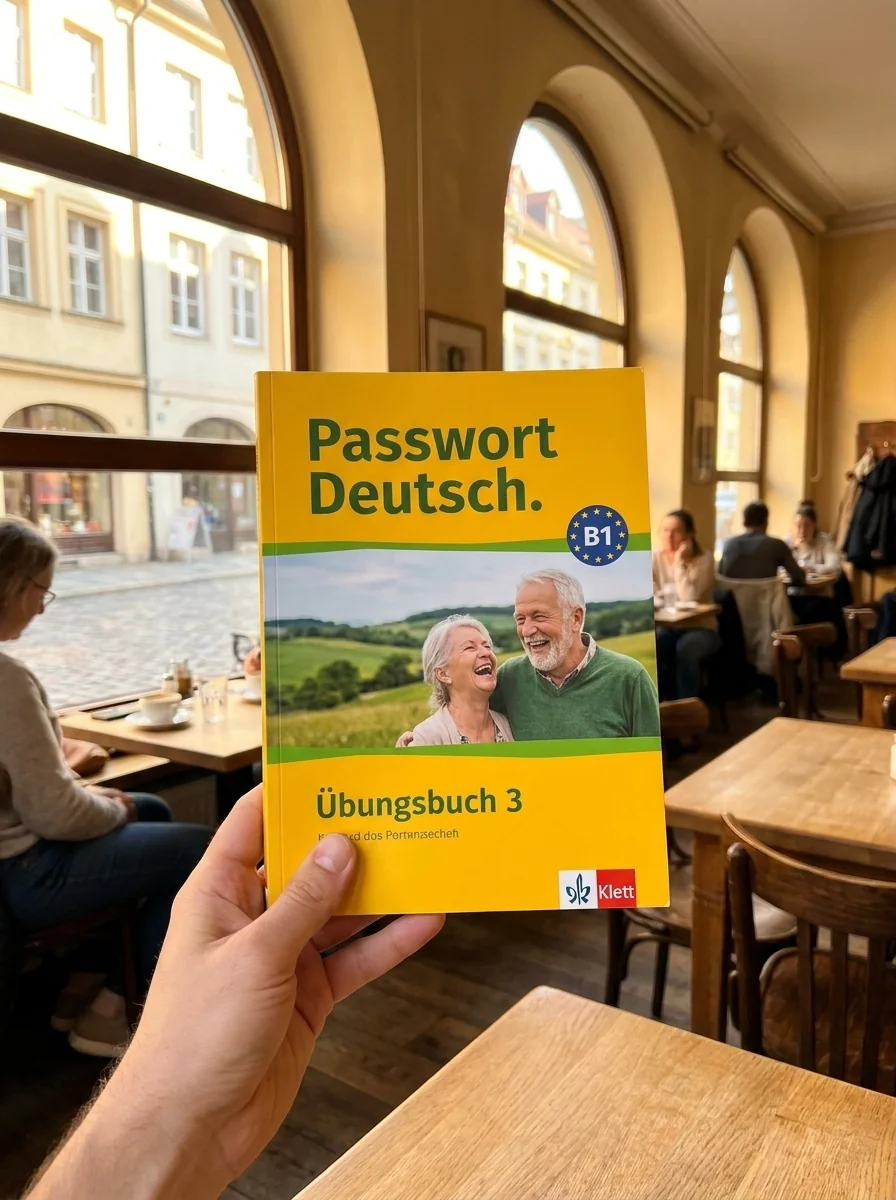 Passwort Deutsch. Übungsbuch 3. Курс для вивчення німецької мови для дорослих. Рівень В1. Зошит для вправ — Dorothea Dane, обкладинка