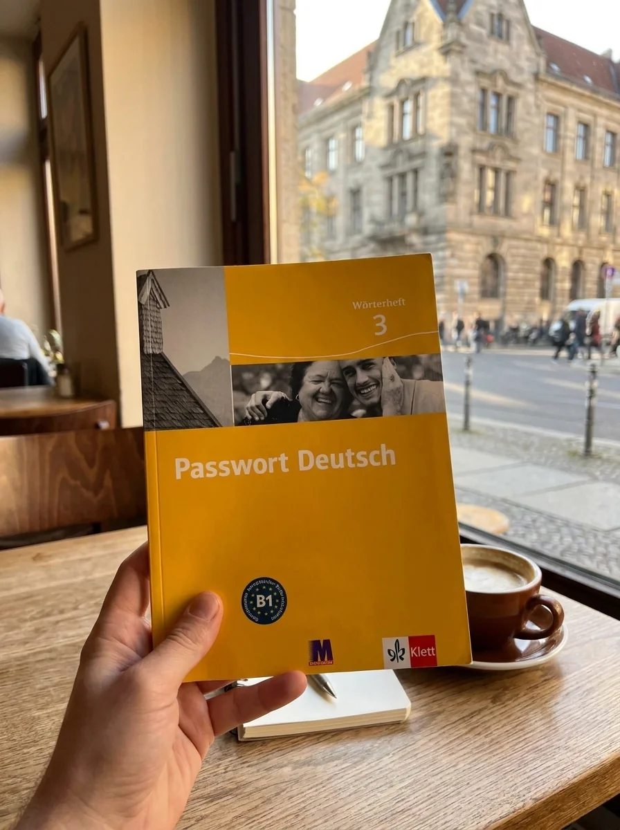 Passwort Deutsch. Wörterheft 3. Курс для вивчення німецької мови для дорослих. Рівень В1. Зошит-словник — Dorothea Dane, обкладинка