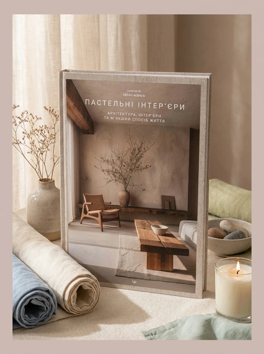 Pastel Interiors. A Softer way of Living — Девід Ендрю, обкладинка