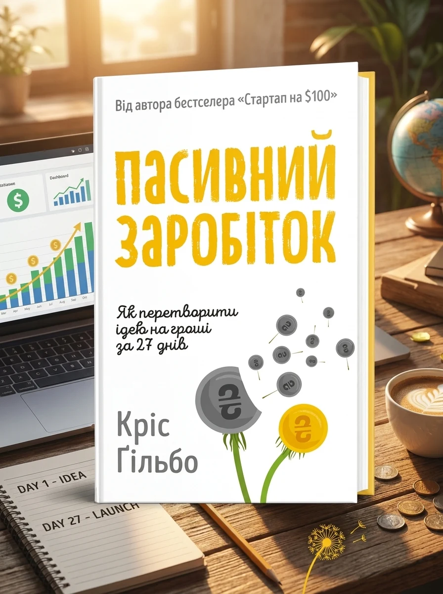 Пасивний заробіток. Як перетворити ідею на гроші за 27 днів — Бізнес та саморозвиток