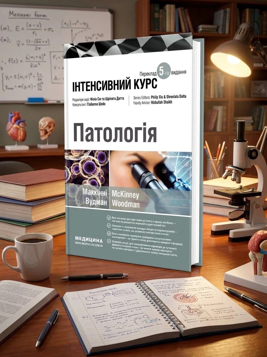 Патологія: інтенсивний курс: 5-е видання — Олівія Маккінні, обкладинка
