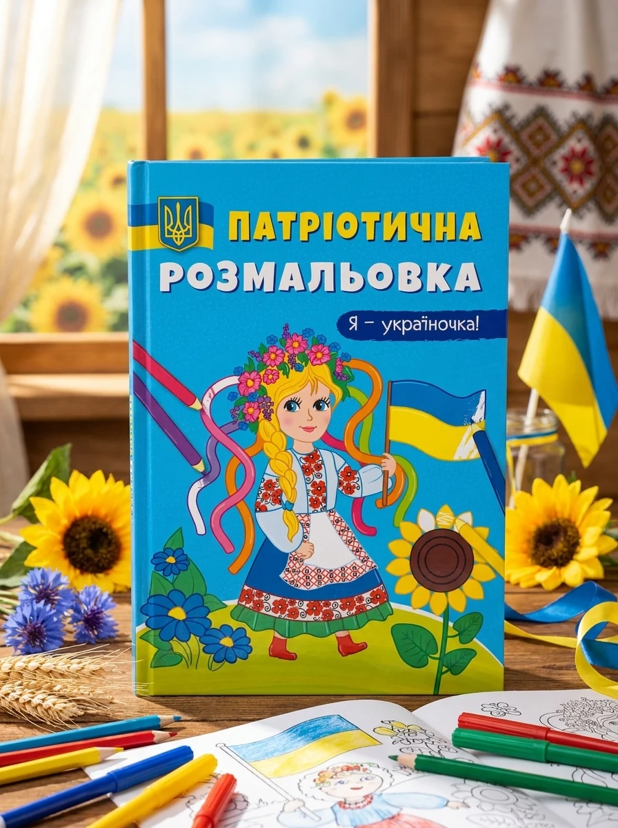 Патріотична розмальовка. Я-україночка! — фото 2