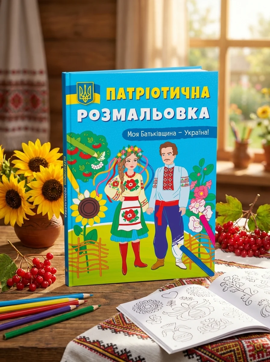 Патріотична розмальовка. Моя Батьківщина - Україна!, — Дитяча література