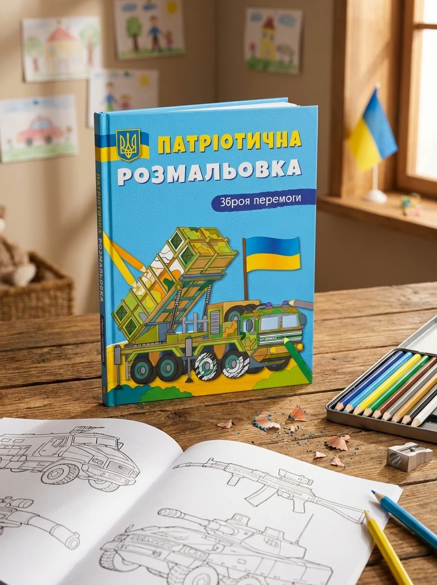 Патріотична розмальовка. Зброя перемоги!, — Дитяча література